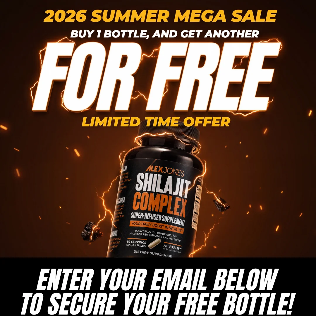 Email Popup Banner - BOGO Shilajit Complex