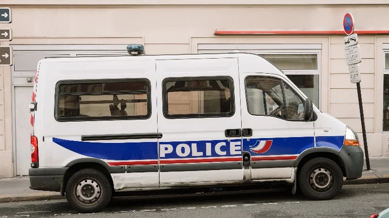 FrenchPoliceVan
