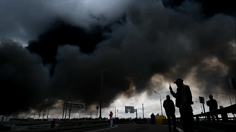 RussiaOilRefineryUkraineStrike